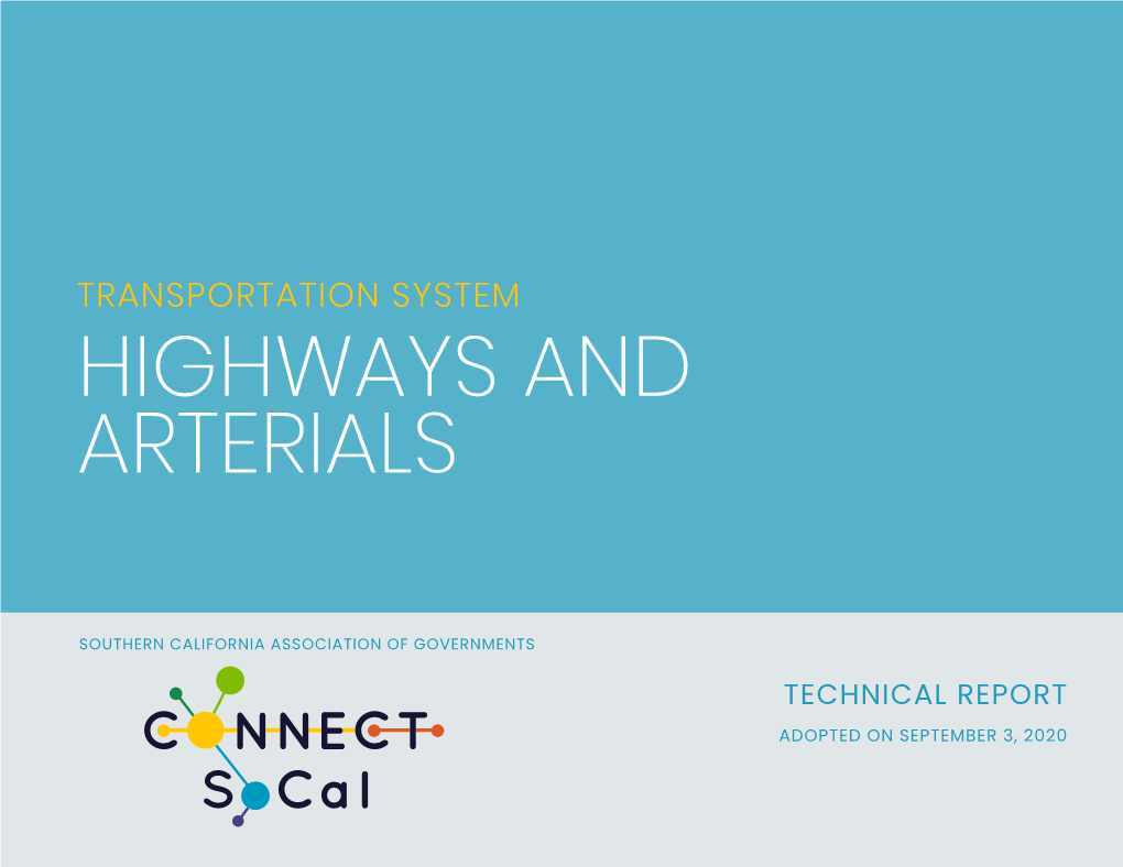 Transportation System Highways and Arterials