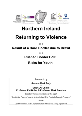 Northern Ireland Returning to Violence