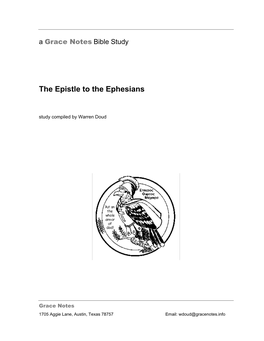 The Epistle to the Ephesians