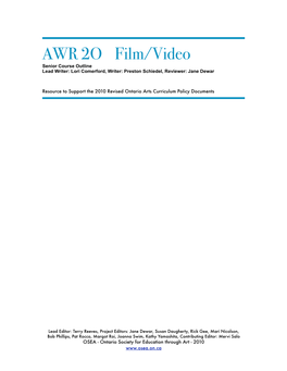 AWR Film/Video-2O