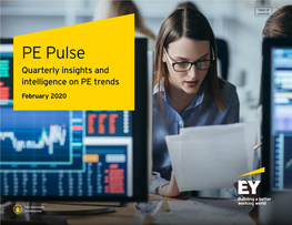 PE Pulse Quarterly Insights and Intelligence on PE Trends February 2020
