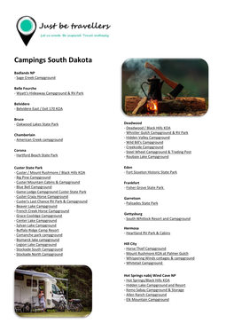 Campings South Dakota
