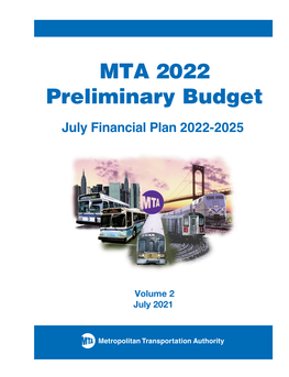 MTA 2022 Preliminary Budget