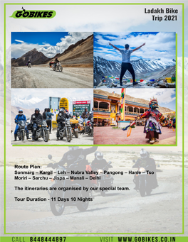 Tso Moriri – Sarchu – Jispa – Manali – Delhi