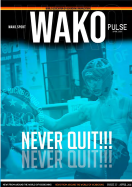 WAKO Newsletter April 2021