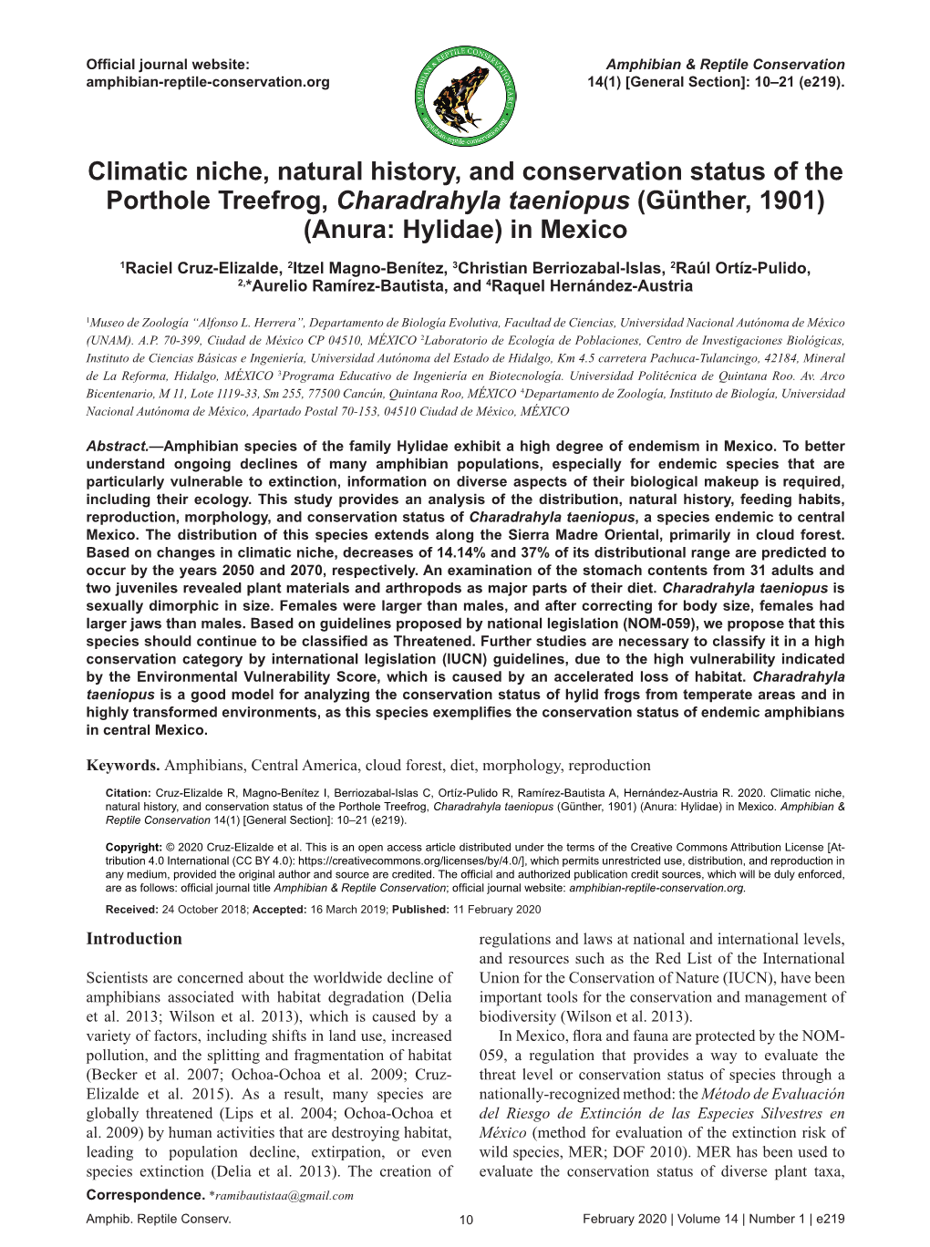 Climatic Niche, Natural History, And