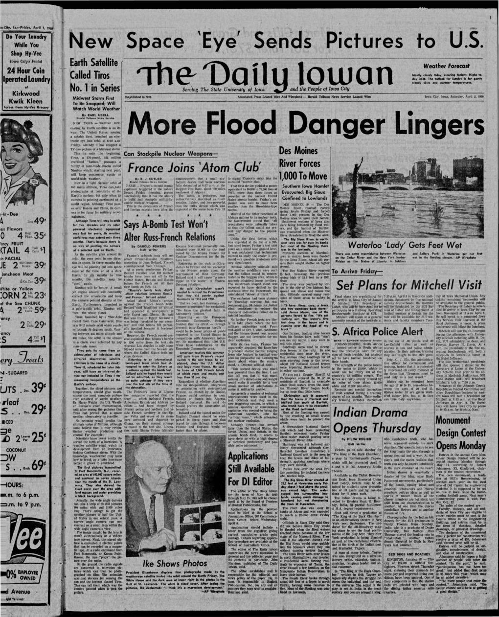 Daily Iowan (Iowa City, Iowa), 1960-04-02