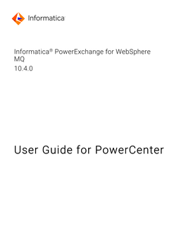 Informatica Powerexchange for Websphere MQ