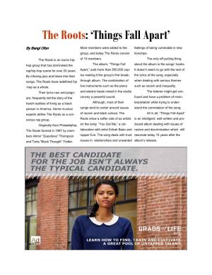 The Roots: "Things Fall Apart" (Pdf)