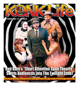 “Short Attention Span Theatre” Swirls Audiences Into the Twilight Zone!