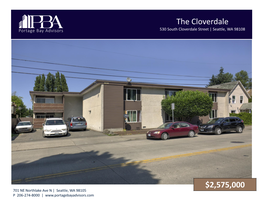 The Cloverdale $2,575,000