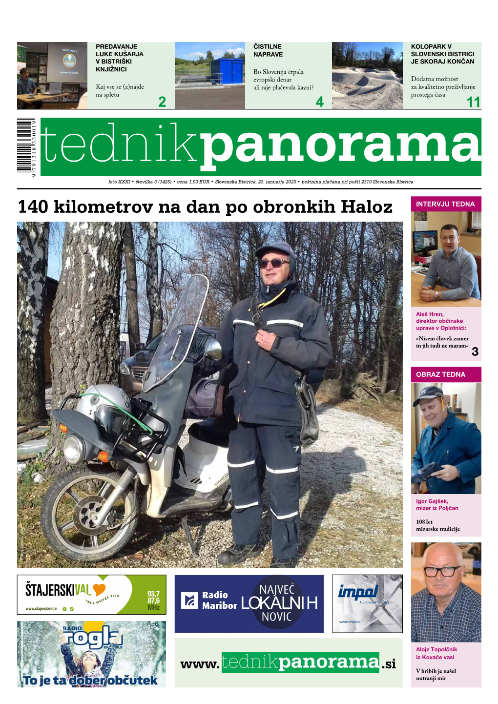 140 Kilometrov Na Dan Po Obronkih Haloz INTERVJU TEDNA