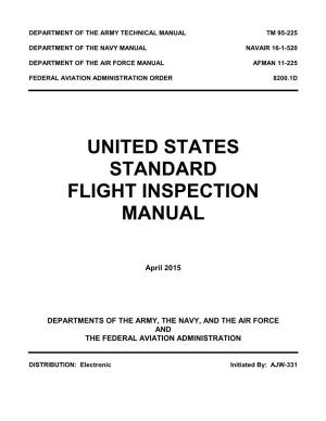 8200.1D United States Standard Flight Inspection Manual