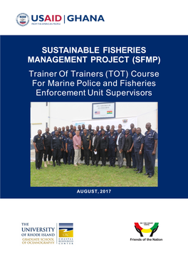 (TOT) Course for Marine Police and Fisheries Enforcement Unit Supervisors