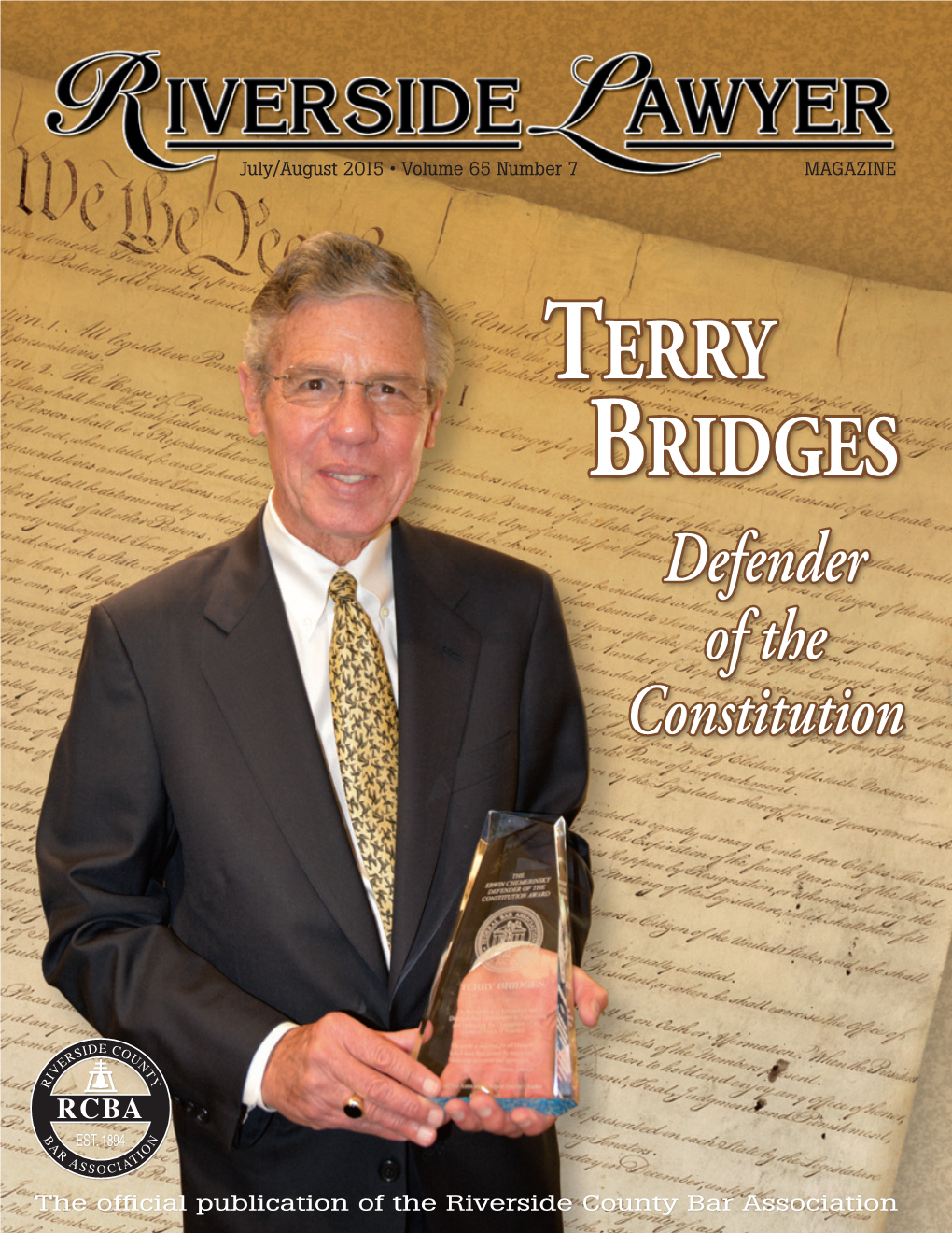 Terry Bridges Defender of the Constitution
