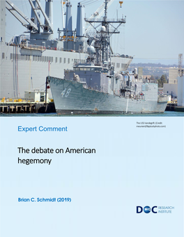 The Debate on American Hegemony