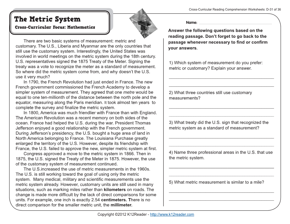 The Metric System