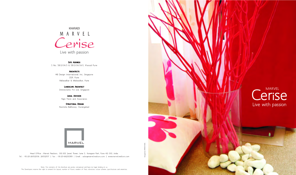 Cerise Brochure New Revised