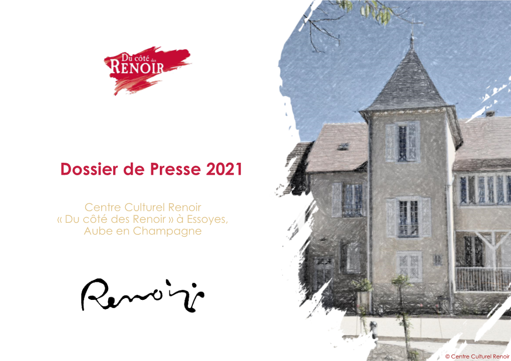 Dossier De Presse 2021