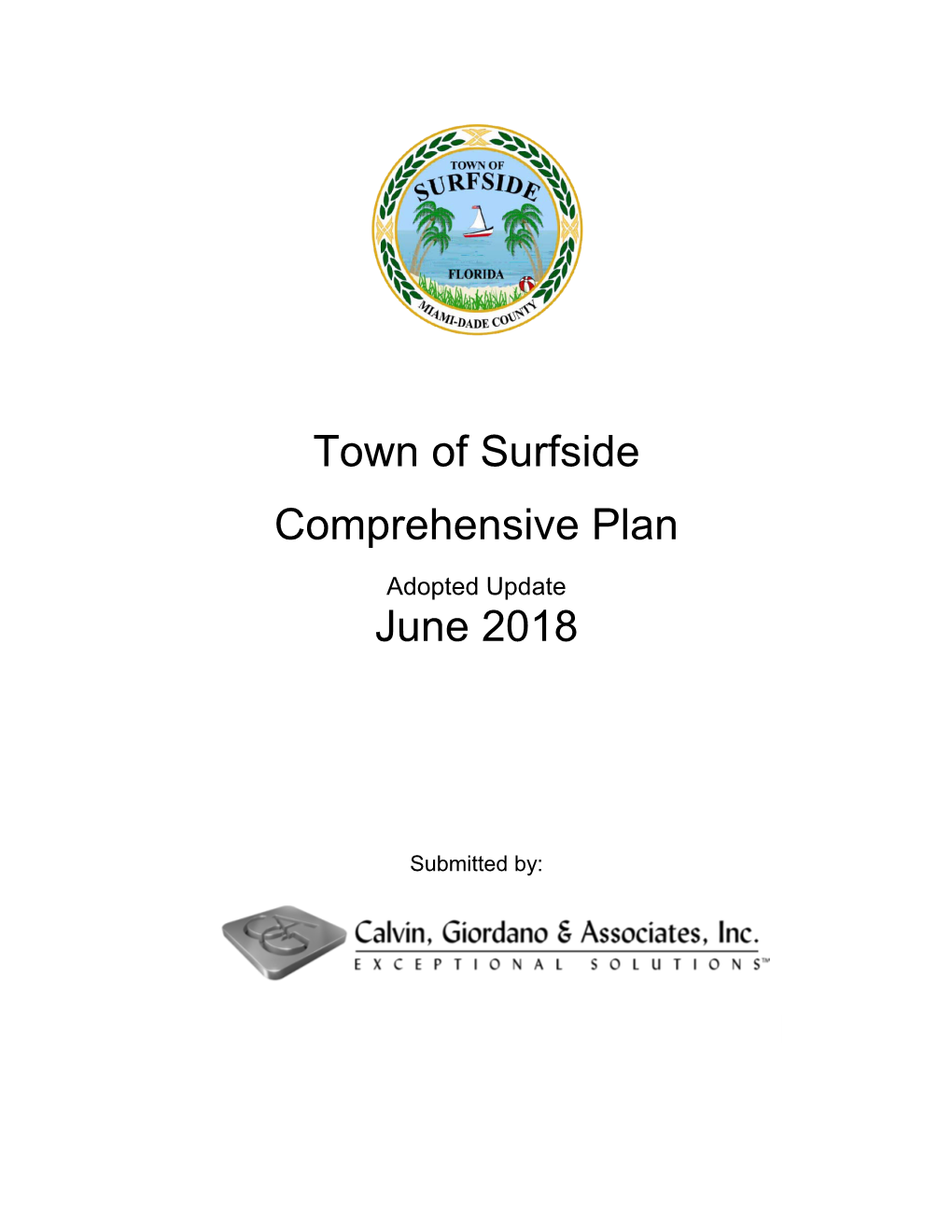 Town of Surfside Comprehensive Plan June 2018