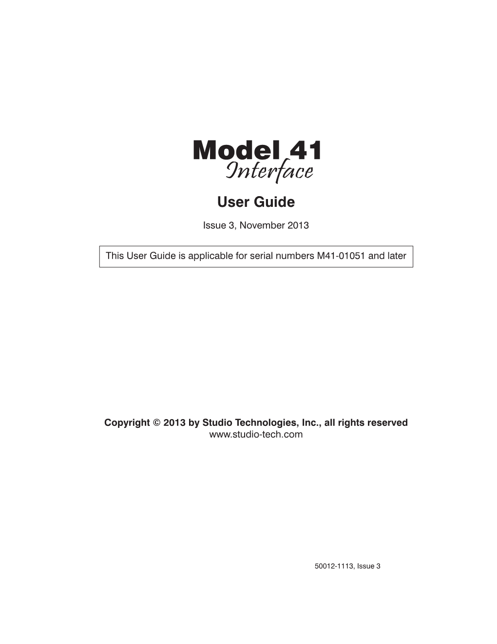 AC Mains Power Input Can Range Cal Nominal Level of –10 Dbu