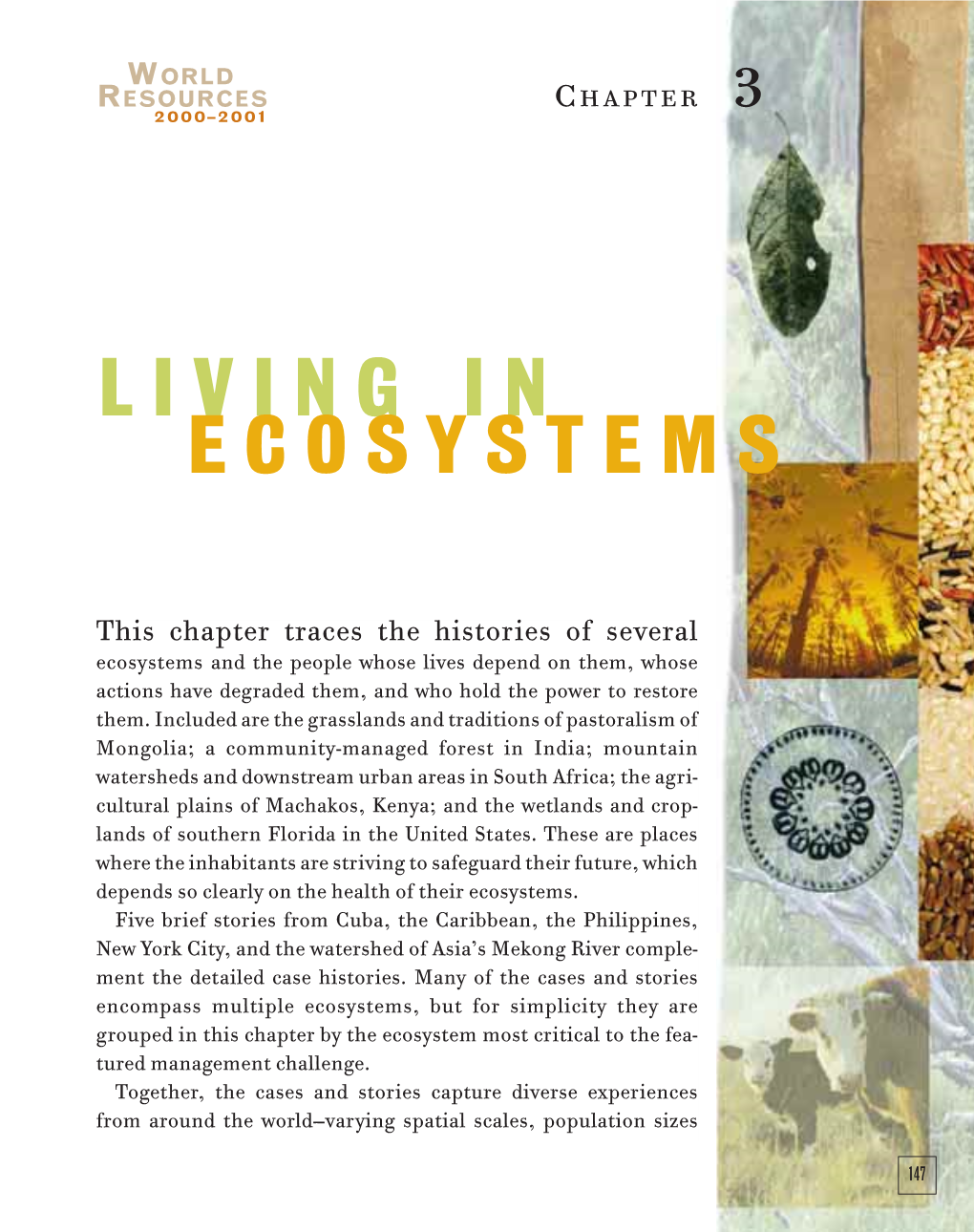 Living in Ecosystems