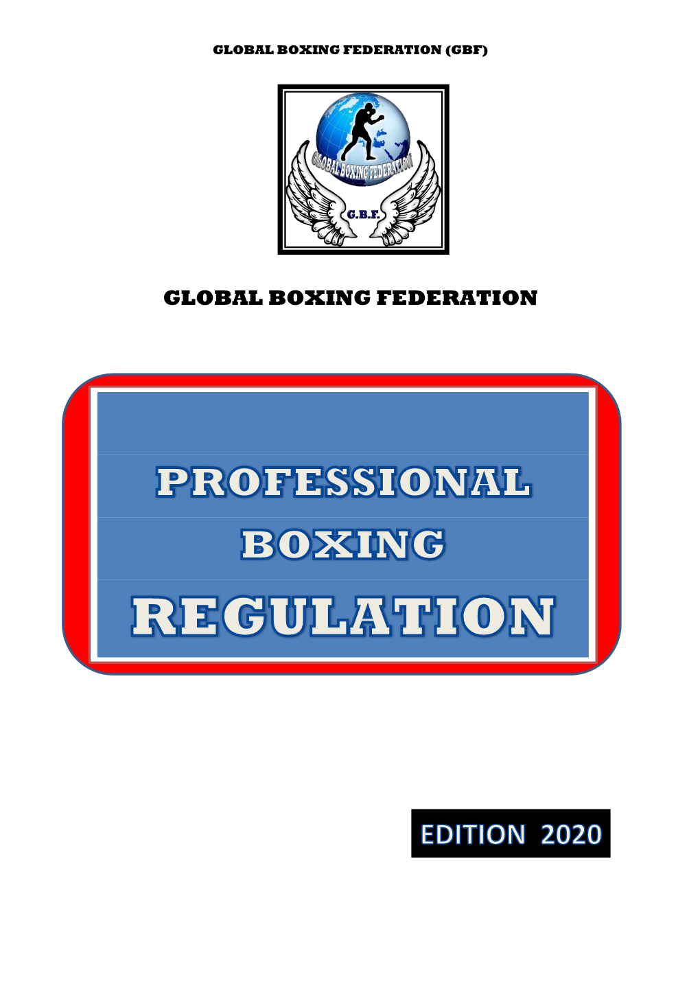 Global Boxing Federation (Gbf)