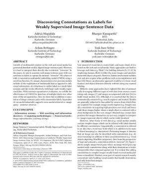 Discovering Connotations As Labels for Weakly Supervised Image-Sentence Data