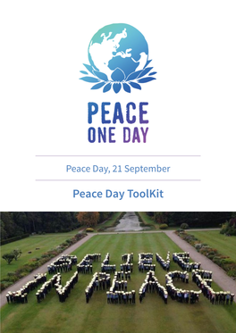 Peace Day Toolkit CONTENTS