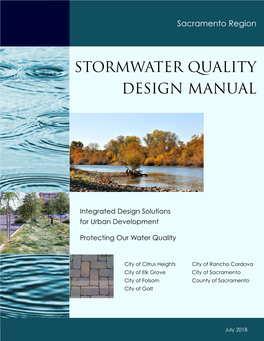 Stormwater Quality Design Manual