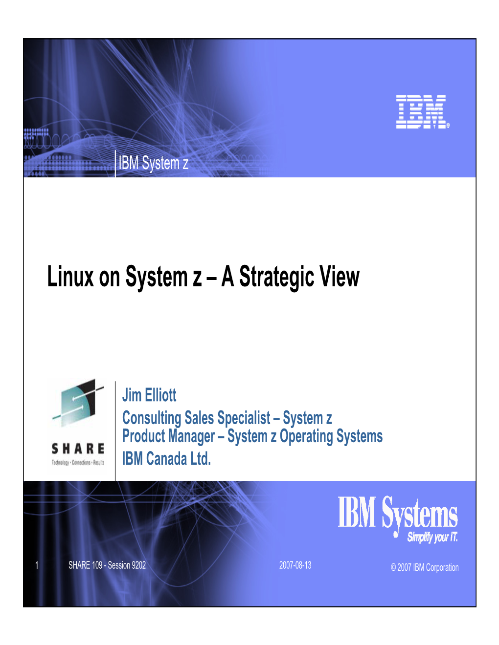 IBM System Z
