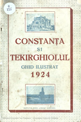Constanţa Tekirghiolul 1924