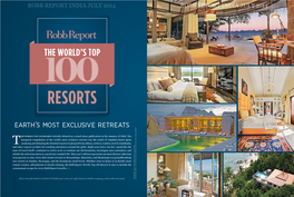 Robb Report Top 100 Resports.Pdf Download