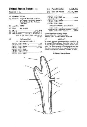 United States Patent (19) 11) Patent Number: 5,025,502 Raymond Et Al