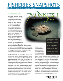 Fisheries Snapshots: Monkfish
