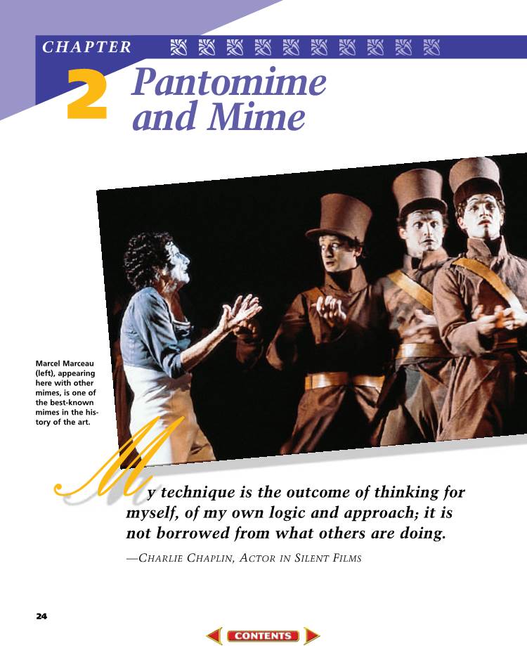 Chapter 2: Pantomime and Mime