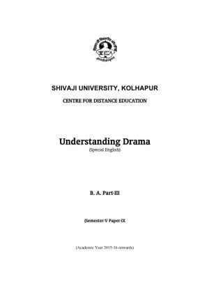 Understanding Drama (Special English)