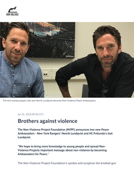 Brothers Against Violence