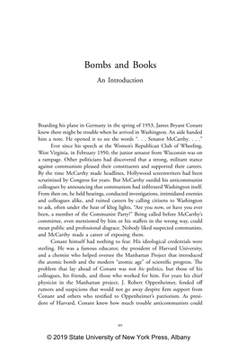 Bombs and Books an Introduction