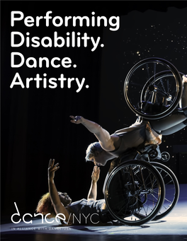 Performing Disability. Dance. Artistry