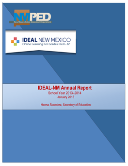 IDEAL-NM Annual Report