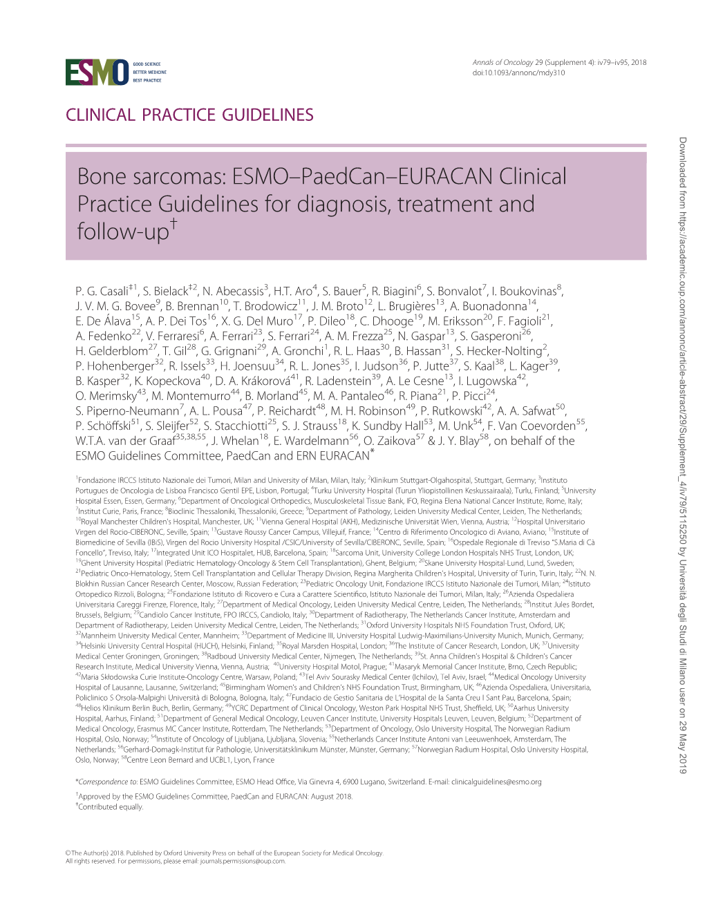 Esmopaedcaneuracan Clinical Practice Guidelines For Diagnosis Treatment And Follow Up† Docslib