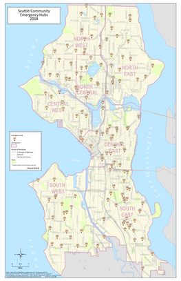 Seattle Community Emergency Hubs 2018