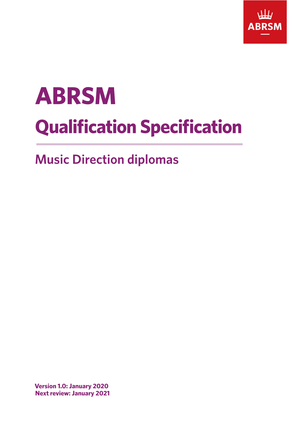 Diploma Exams in Music Direction (PDF)