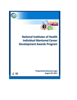 Evaluation of the NIH Individual Mentored Career Development