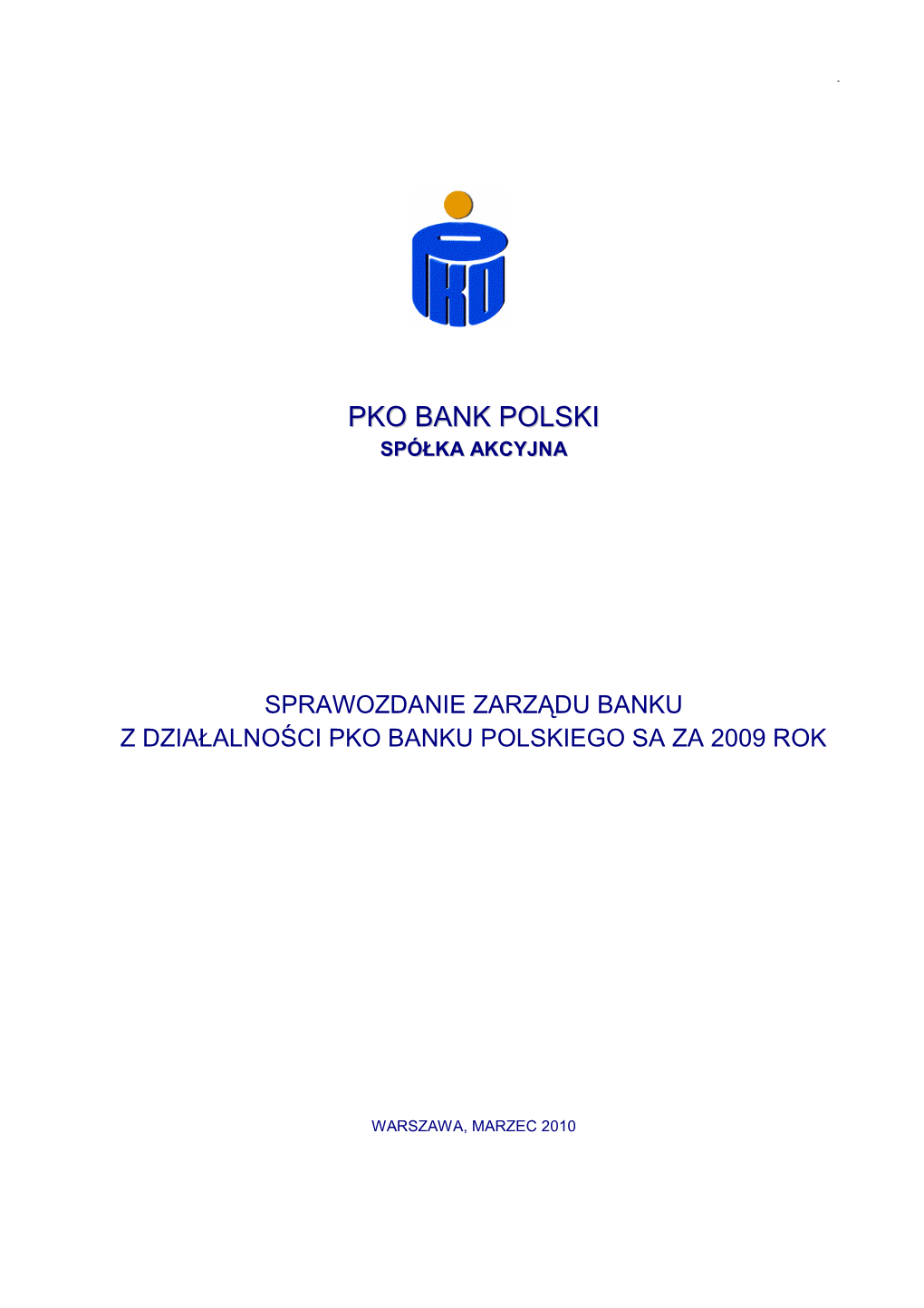 Pko Bank Polski Spółka Akcyjna
