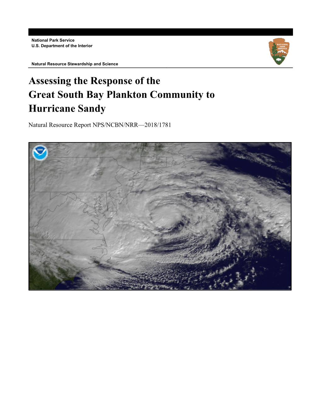 Assessing the Response of the Great South Bay Plankton Community to Hurricane Sandy