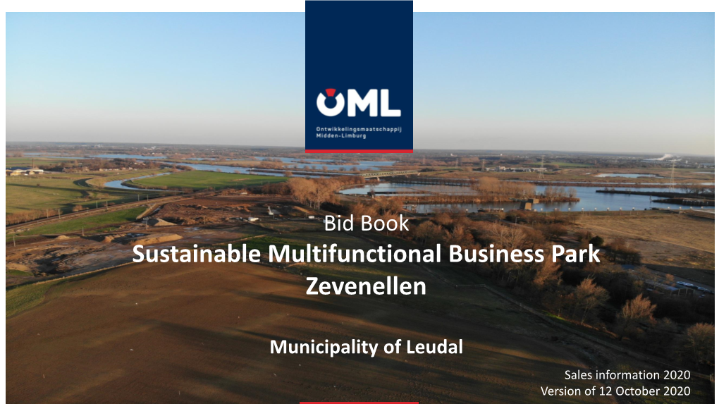 Sustainable Multifunctional Business Park Zevenellen Municipality Of