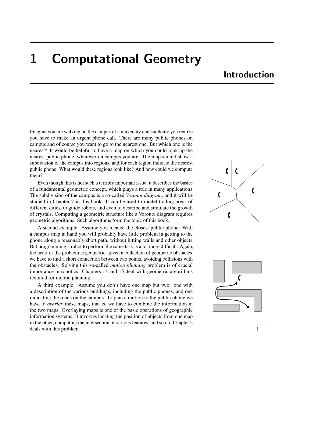 1 Computational Geometry Introduction