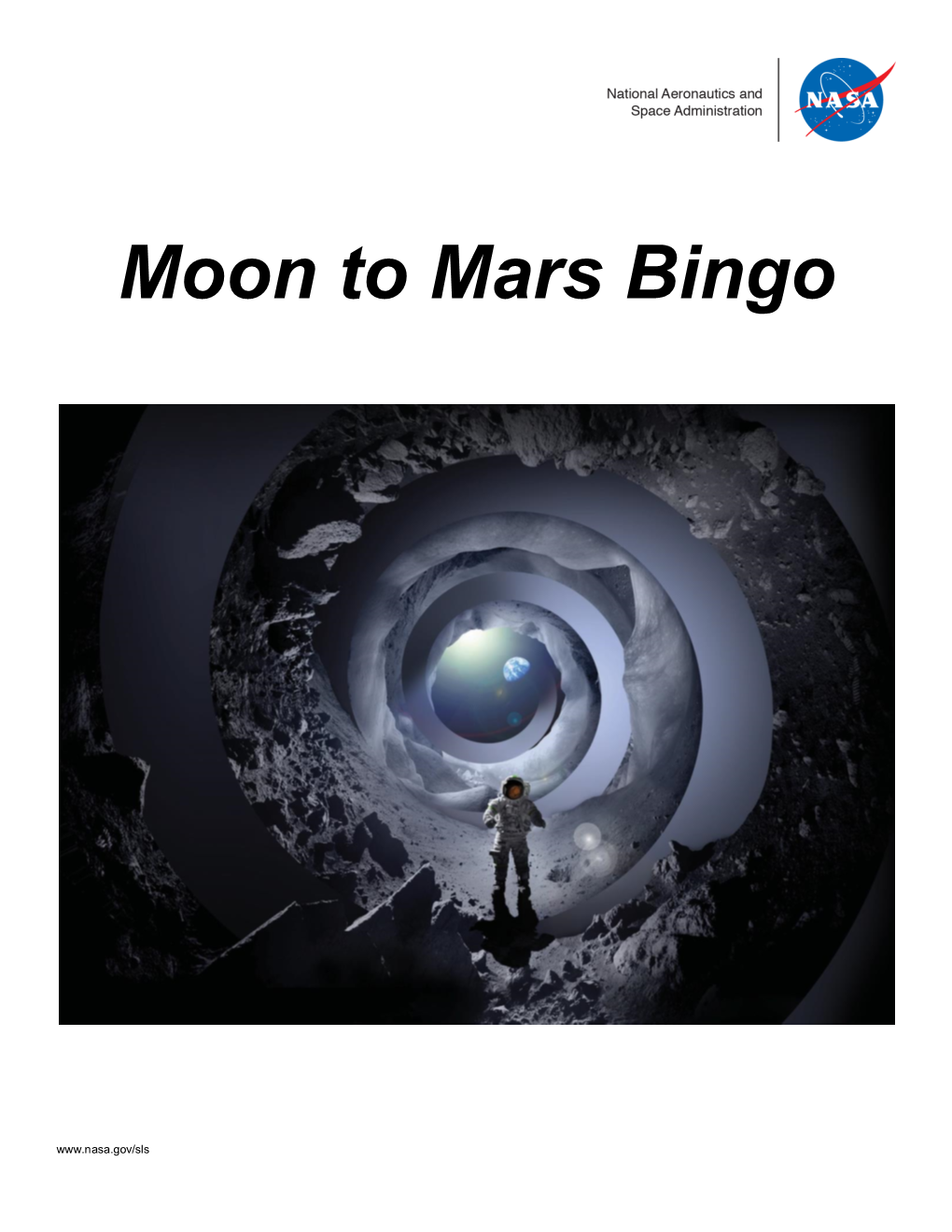 Moon to Mars Bingo